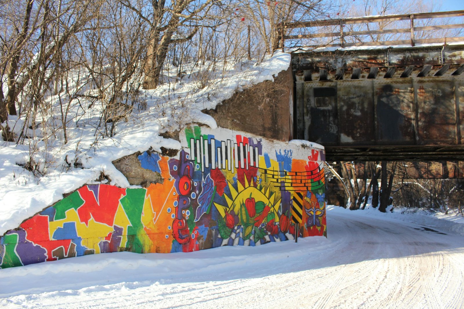 West abutment